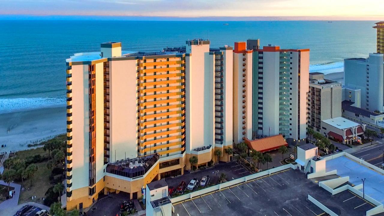 Oceanview Studio Escape With Beach Steps Away! 1828 Myrtle Beach Luaran gambar